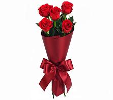 Букет 5 Красных роз Эдлесс Лав в Лаголово