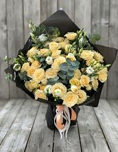 Букет цветов из:  Розы и Лизиантусы #REPLACE_PRED# Лаголово