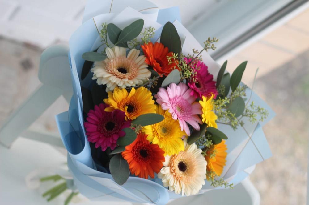 Букет цветов из: Герберы в Лаголово