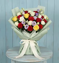 Букет цветов из:  Розы в Лаголово