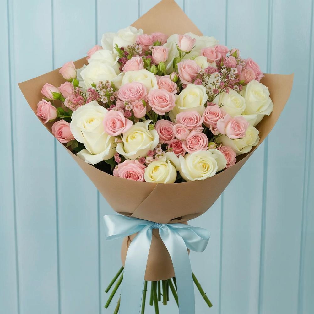 Букет цветов из: Розы в Лаголово