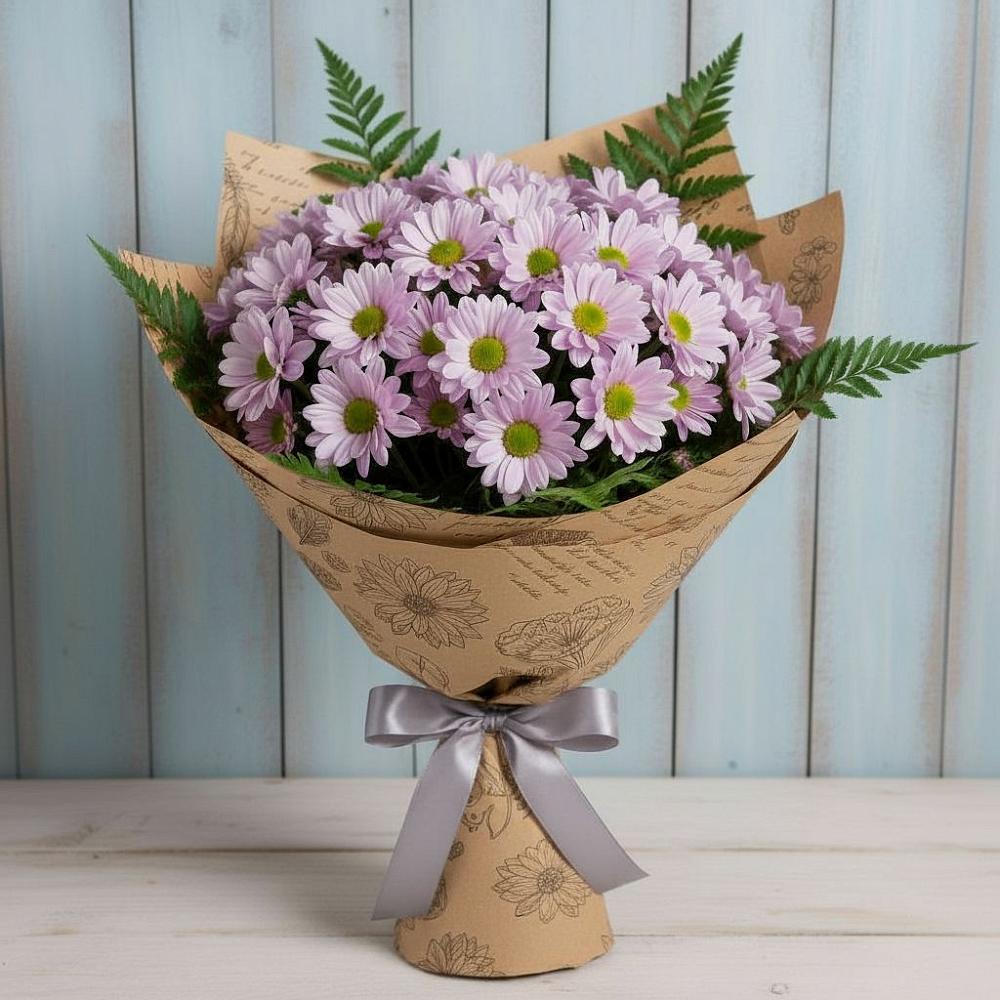 Букет цветов из: Хризантемы в Лаголово