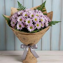 Букет цветов из:  Хризантемы в Лаголово