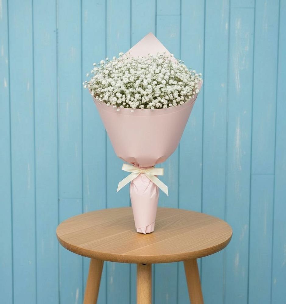 Букет цветов из: Гипсофила в Лаголово