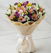 Букет цветов из:  Альстромерии в Лаголово