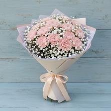 Букет цветов из:  Гвоздики в Лаголово