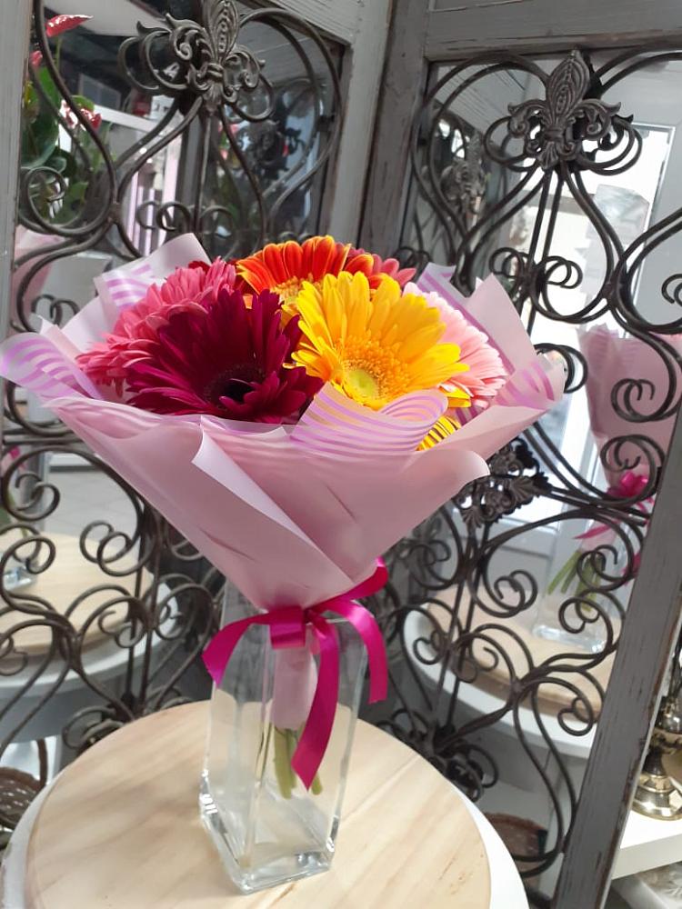 Букет цветов из: Герберы в Лаголово