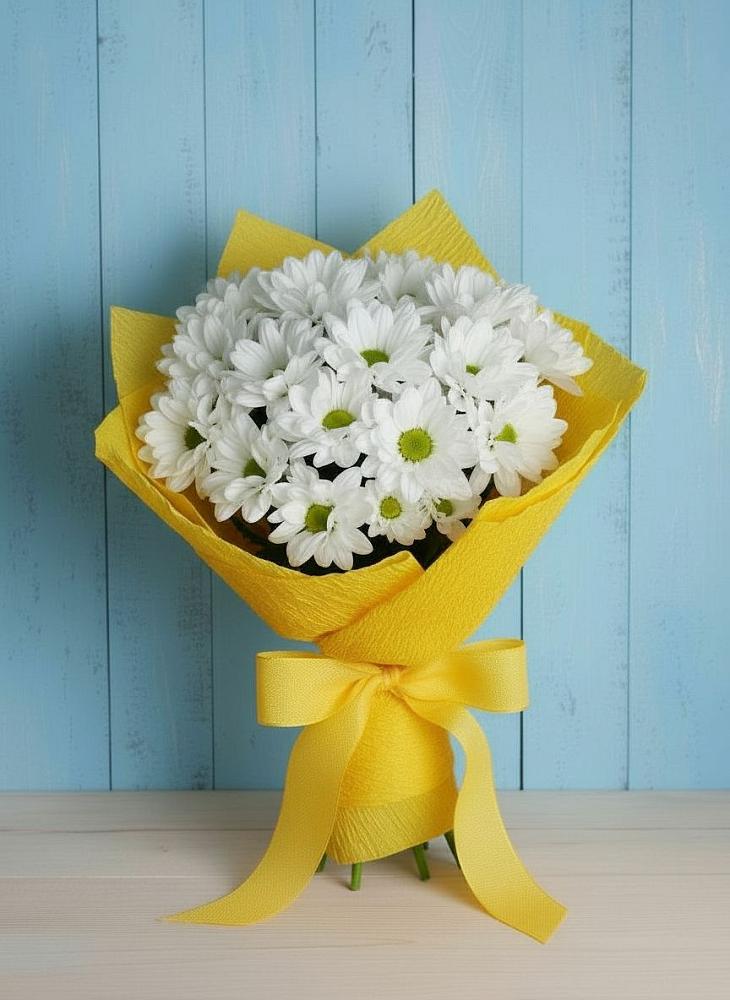 Букет цветов из: Хризантемы в Лаголово