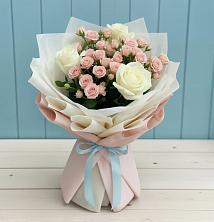 Букет цветов из:  Розы в Лаголово