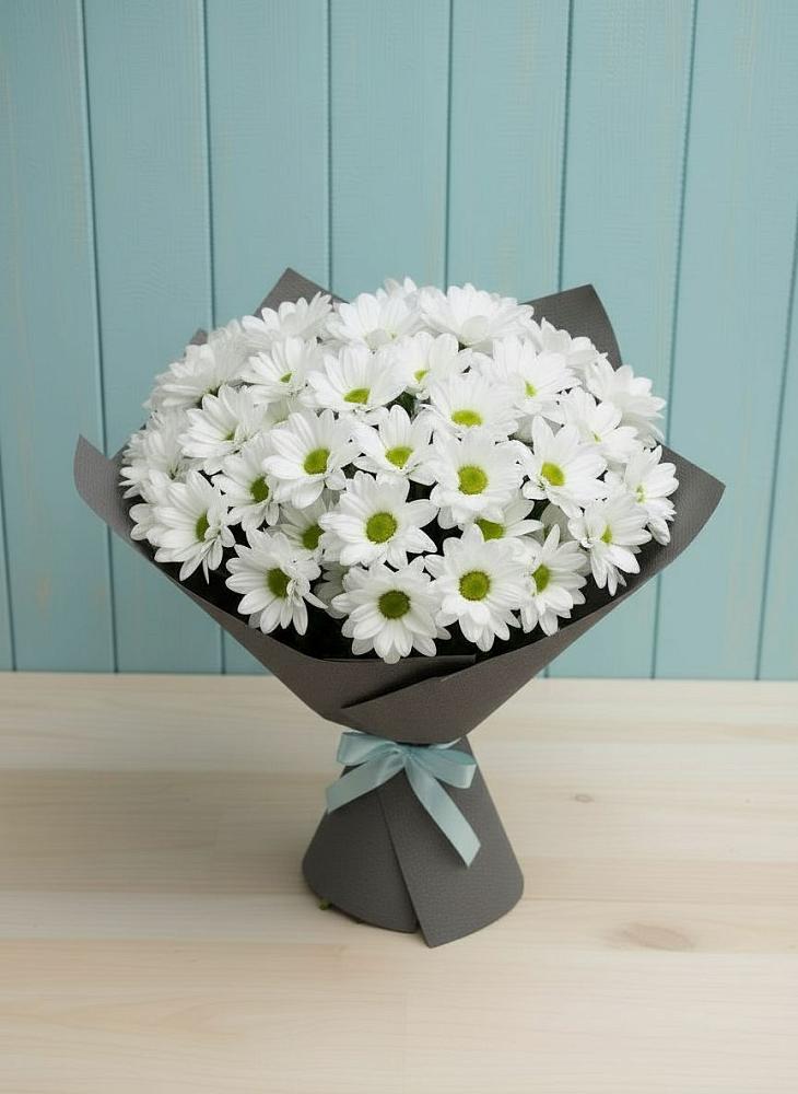 Букет цветов из: Хризантемы в Лаголово