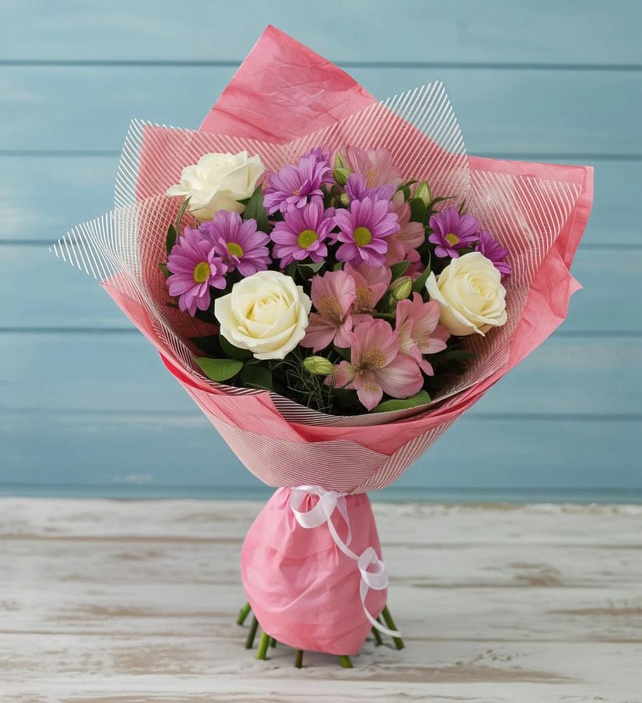 Букет цветов из: Герберы в Лаголово