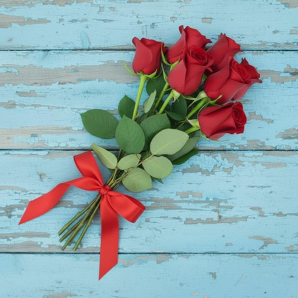 Букет Красные розы в Лаголово