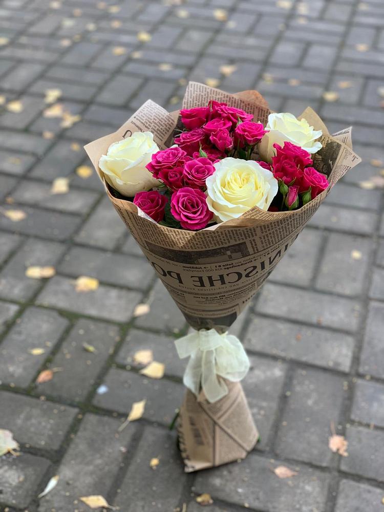 Букет цветов из: Розы в Лаголово